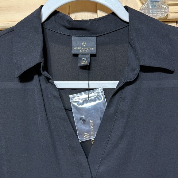 Black Worthington PS Blouse - Picture 6 of 10